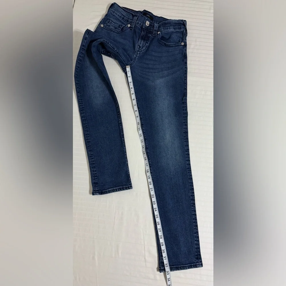 True Religion Geno Relaxed Slim Jeans Men’s 30x33 Blue Dark Wash Stretch